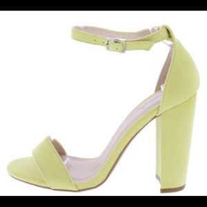 Pastel Green Classic Heel